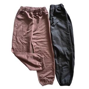 Yep pairs of sweatpants kids extra small girls one brown and one black new